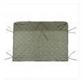 Doublure de poncho couette vert od 210 x 150 cm