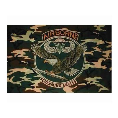 Drapeau airborne 101 division camo
