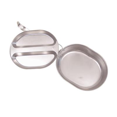 Plateau 5 compartiments inox 30.5x23.5x2.5cm - Lot de 6