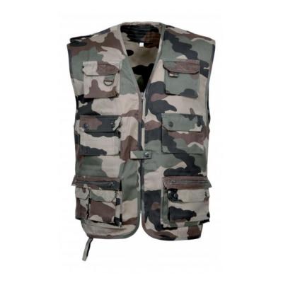 Gilet multipoches camouflage cce cityguard