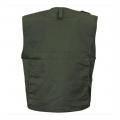 Gilet outdoor vert multipoches