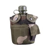 Gourde us plastique 1 litres camo cce avec car alu