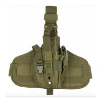 Holster molle sangles de cuisse et ceinturon kaki