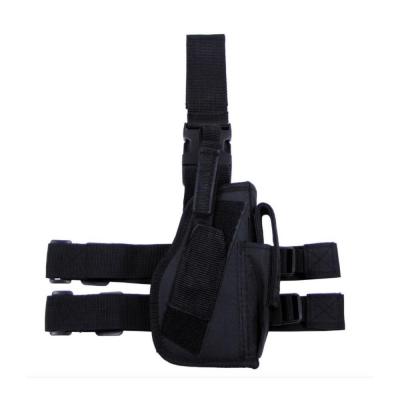 Holster noir cuisse et ceinture droitier