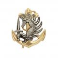 Insigne de beret tap marine