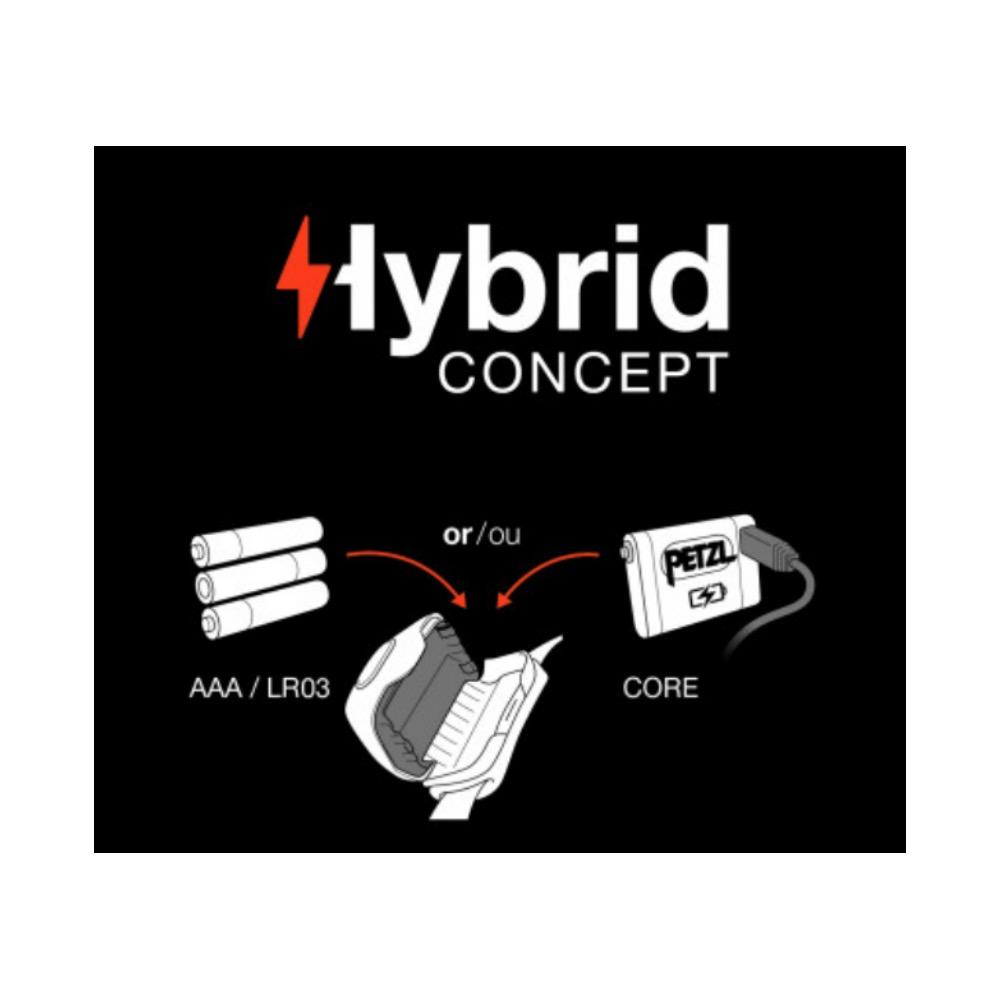 Lampe frontale petzl tactikka camo cce 350 lumens4