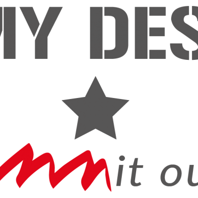 Logo army design gris