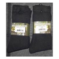 Lot 3 paires chaussettes noir military 