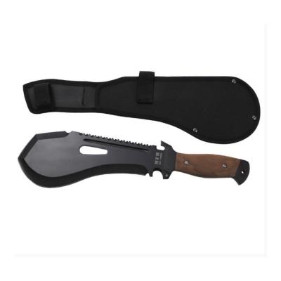 Machette extreme fourreau nylon manche en bois