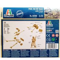 Maquette pak 40 gun ref 6096 italeri