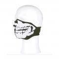 Masque en neoprene skull 3d kaki