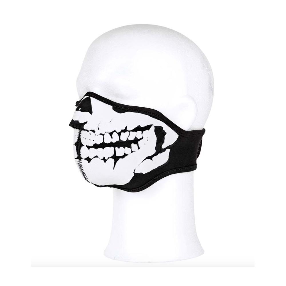 Masque en neoprene skull 3d noir