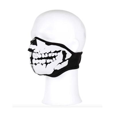 Masque en Néoprène Skull 3D Noir