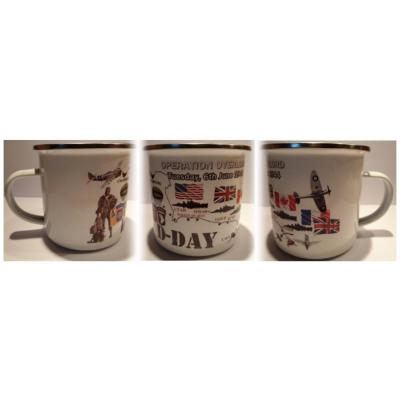 Mug emaille overlord d day