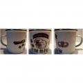 Mug emaille screamnig eagle