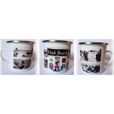 Mug emaille utah beach 1