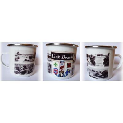 Mug emaille utah beach