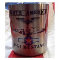 Mug inox p51 mustang