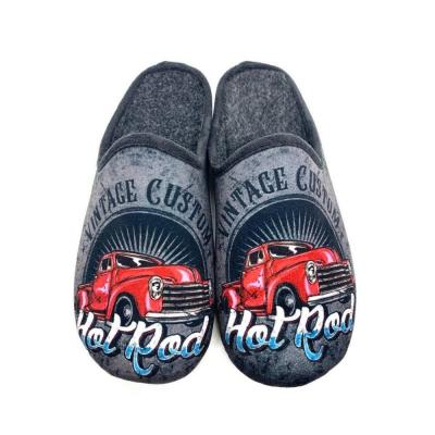 Mules voiture hot rod maison espadrille 