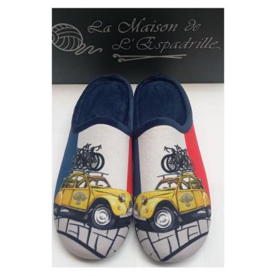 Mules maison de l espadrille citroen 2cv