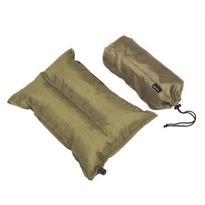 Oreiller gonflable vert
