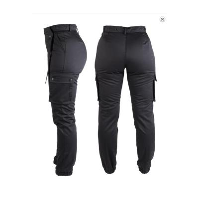 Pantalon army femme noir