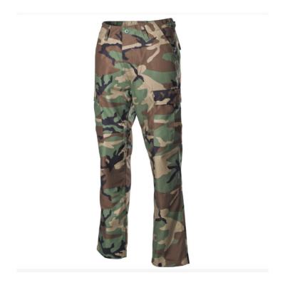 Pantalon bdu camouflage woodland mfh