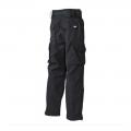 Pantalon commandos noir smock rip stop