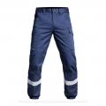 Pantalon hv tape bleu marine secu one a10