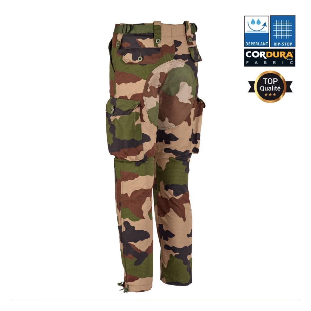 Treillis militaire F2 camouflage CE OPEX