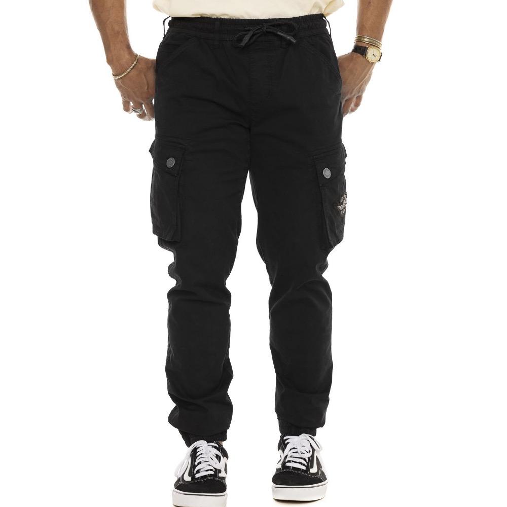Pantalon von dutch cargo noir