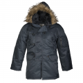 Parka US N3B Teesar® Bleu Foncé