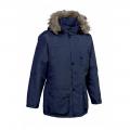 Parka warm idaho bleu