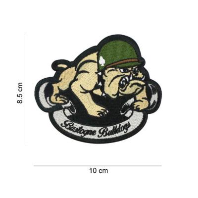 Patch tissus bulldog 