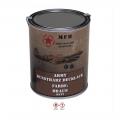 Peinture army brun marron mat pot 1l