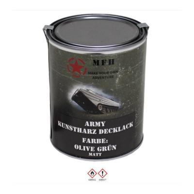 Peinture army oliv vert mat pot 1l2