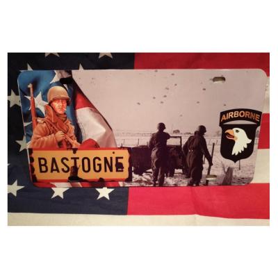 Plaque Bastogne Airborne