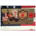 Plaque deco red ball express