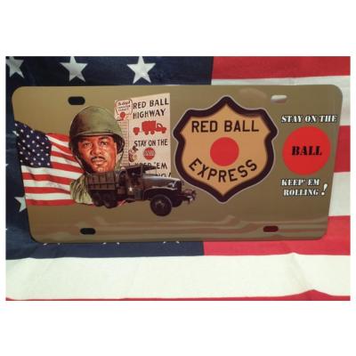 Plaque Red Ball Express