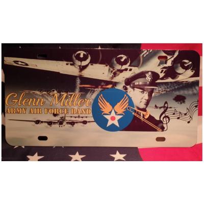 Plaque immat glenn miller b17