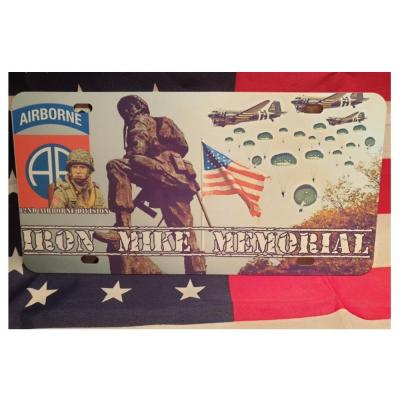 Plaque immat iron mike memorial