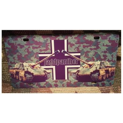 Plaque immat jagdpanther