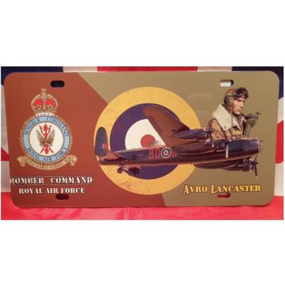 Plaque Immatriculation Avro Lancaster