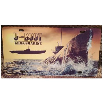 Plaque immat u boot kriegsmarine