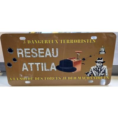 Plaque reseau attila