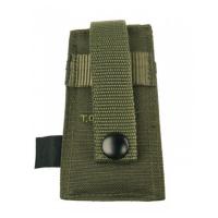 Pochette telephone smartphone vert olive toe1