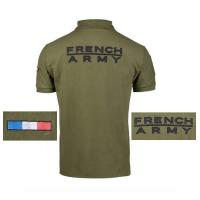 Polo french army vert ares1
