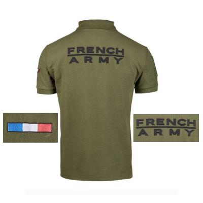 Polo french army vert ares