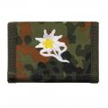 Portefeuille flecktarn logo edelweiss