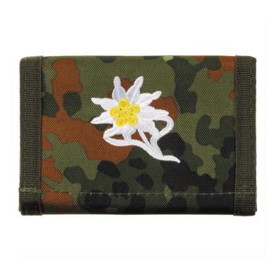 Portefeuille flecktarn logo edelweiss